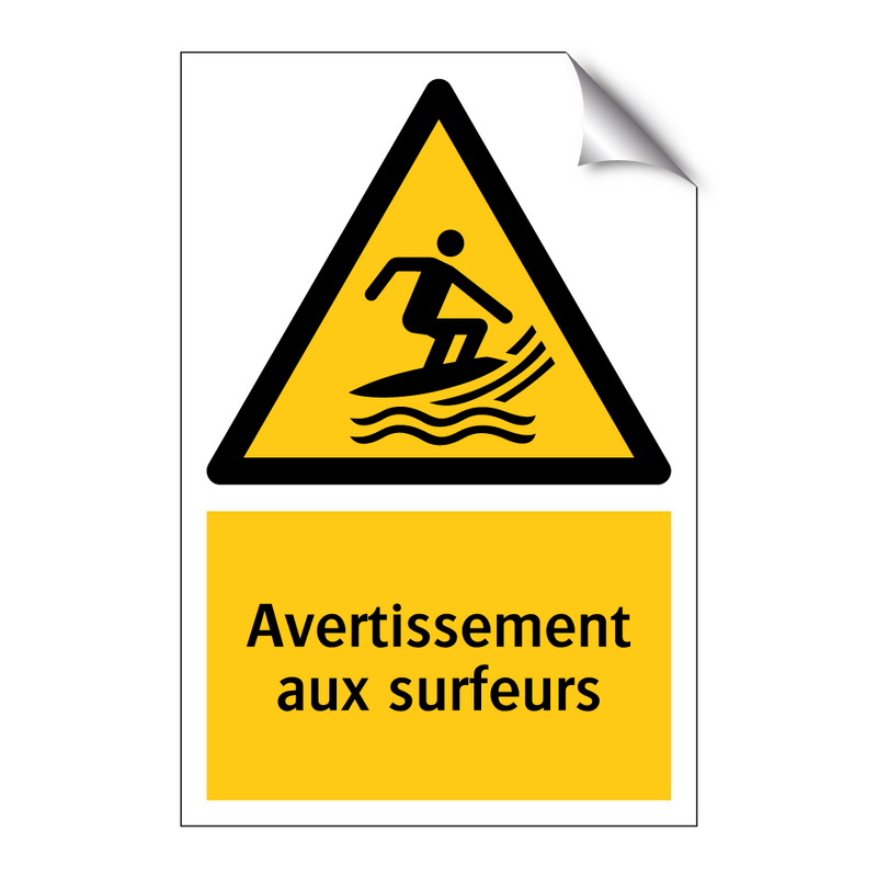 Avertissement aux surfeurs