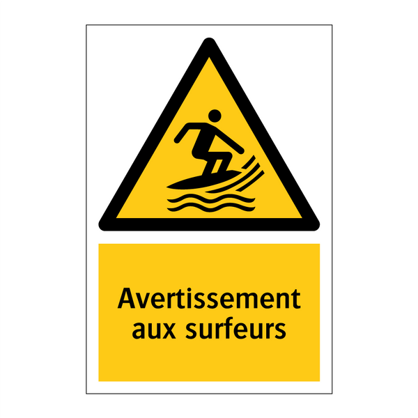 Avertissement aux surfeurs