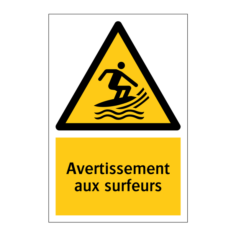 Avertissement aux surfeurs