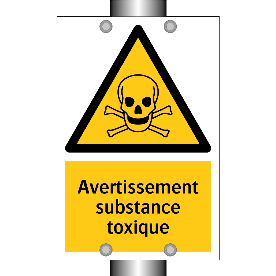 Avertissement substance toxique