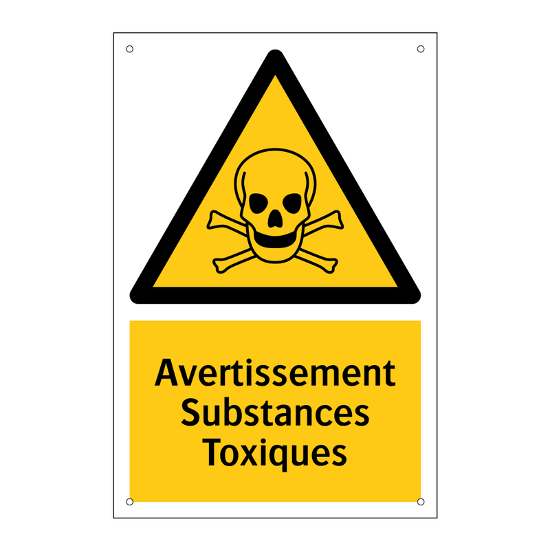 Avertissement Substances Toxiques