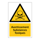 Avertissement Substances Toxiques