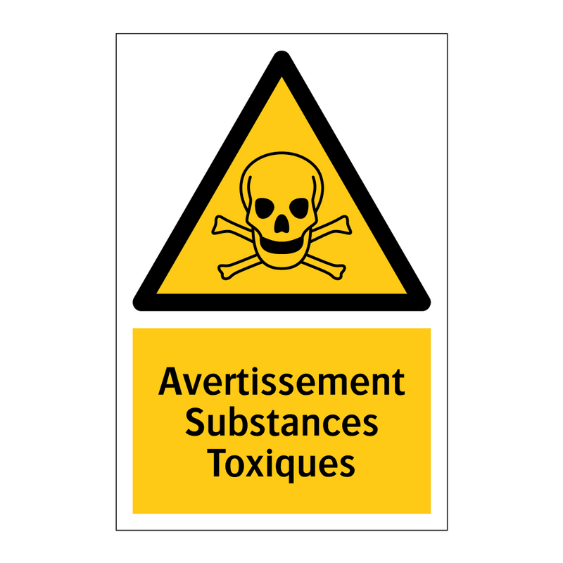 Avertissement Substances Toxiques