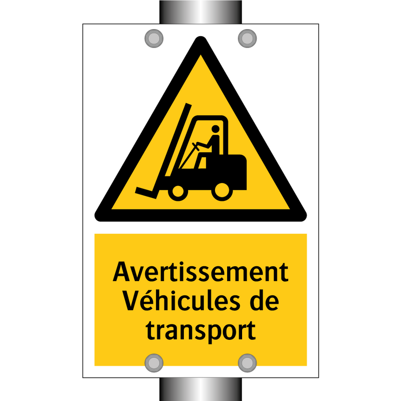 Avertissement Véhicules de transport
