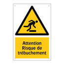 Attention Risque de trébuchement