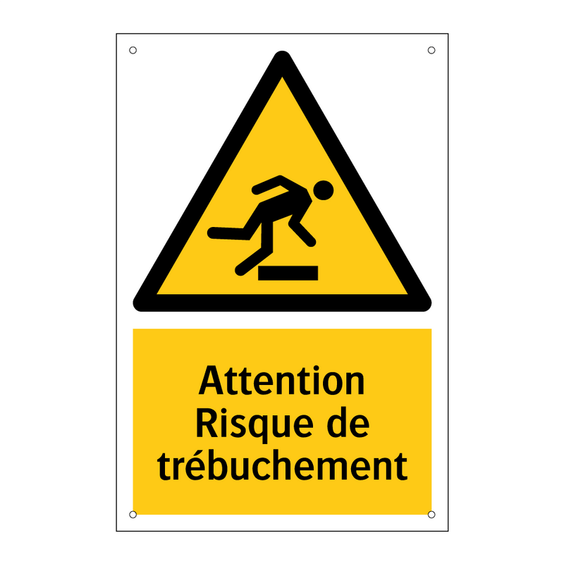 Attention Risque de trébuchement