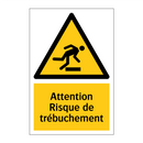 Attention Risque de trébuchement