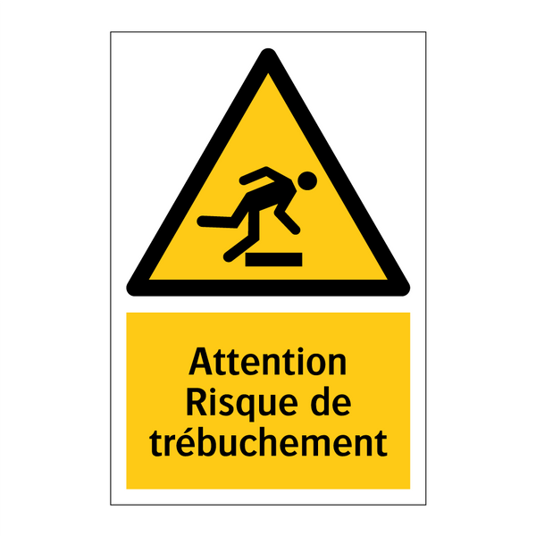 Attention Risque de trébuchement
