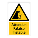 Attention Falaise Instable