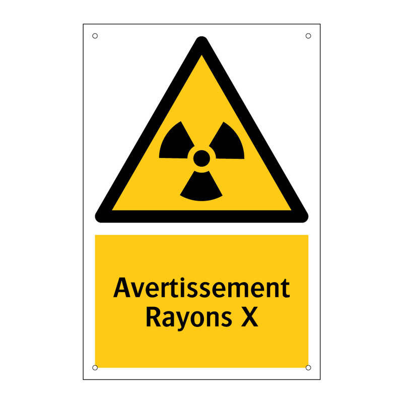 Avertissement Rayons X