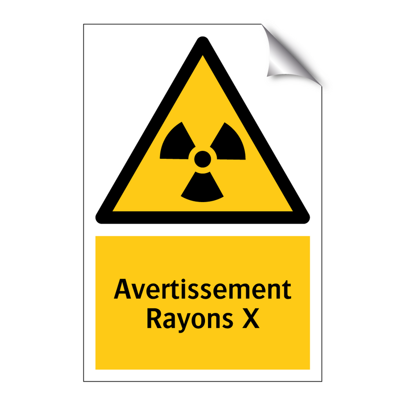 Avertissement Rayons X