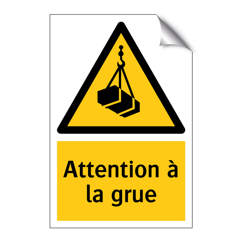 Attention à la grue