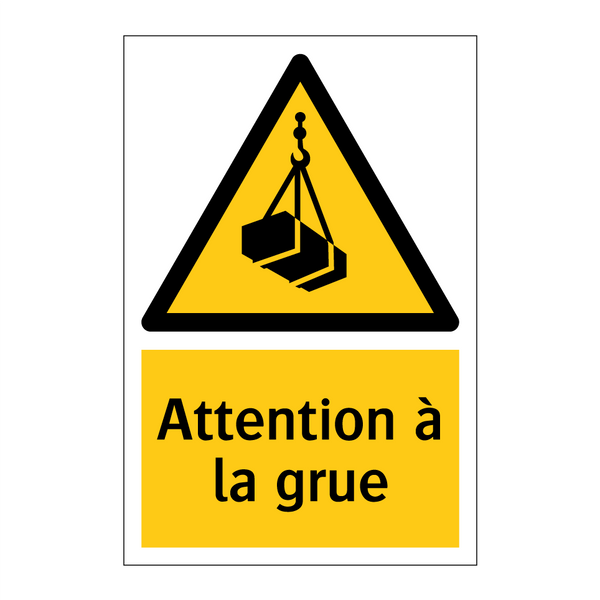 Attention à la grue
