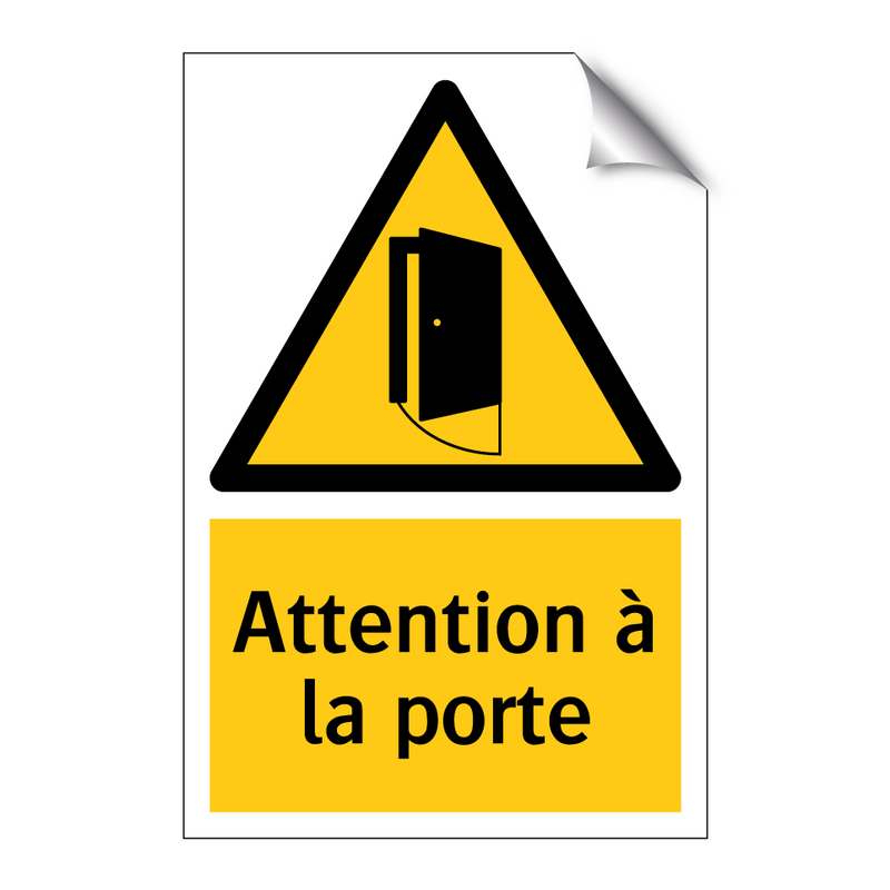 Attention à la porte