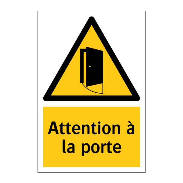 Attention à la porte