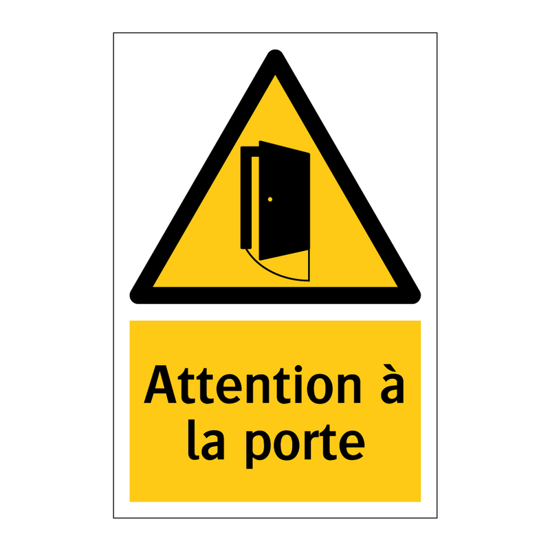 Attention à la porte