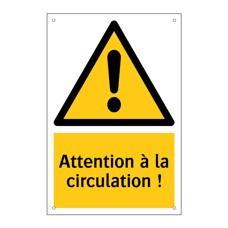 Attention à la circulation !