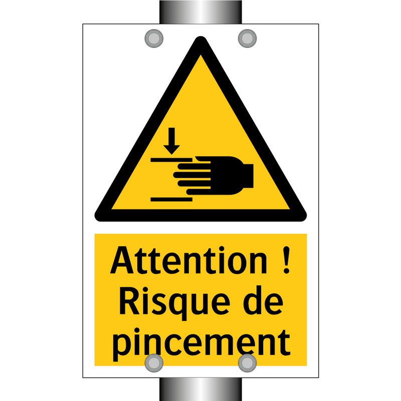 Attention ! Risque de pincement
