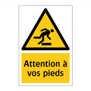 Attention à vos pieds