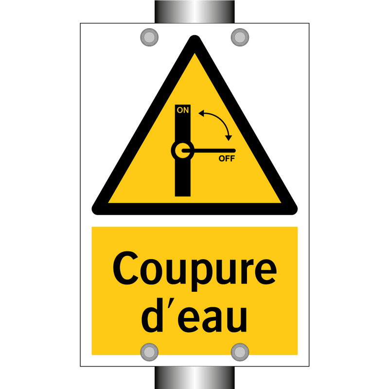 Coupure d'eau