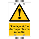 Soudage et/ou découpe plasma sur métal