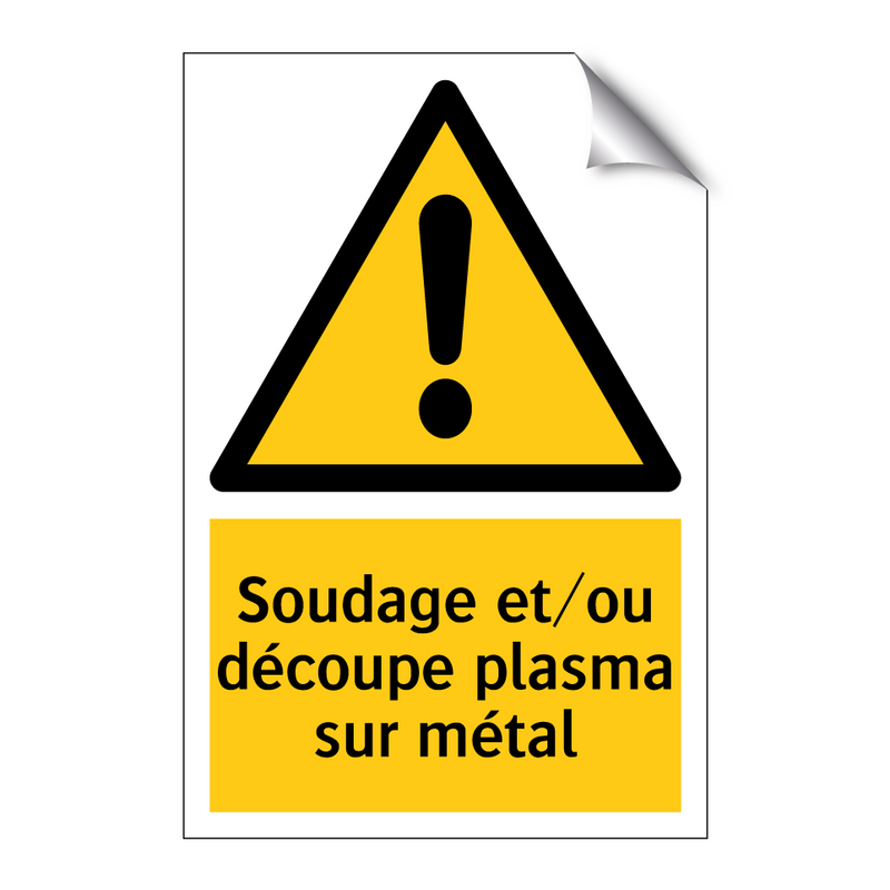 Soudage et/ou découpe plasma sur métal