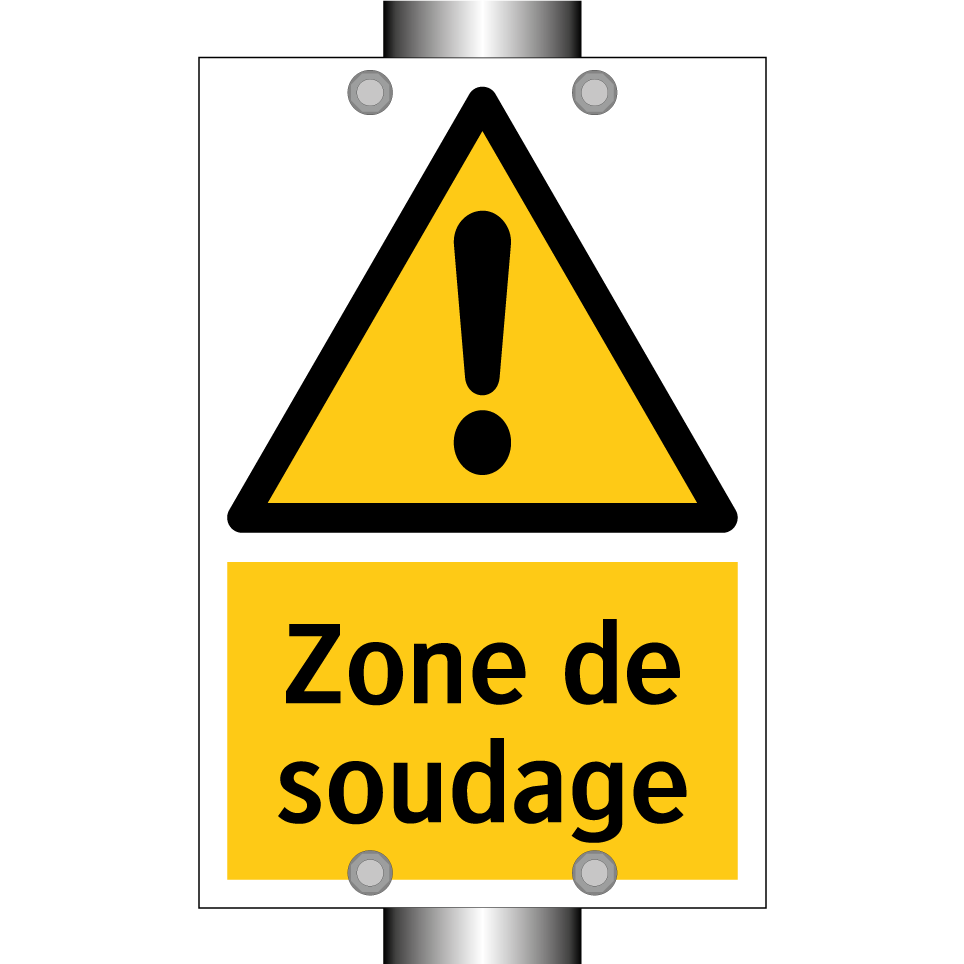 Zone de soudage