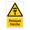 Peinture fraîche