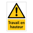 Travail en hauteur
