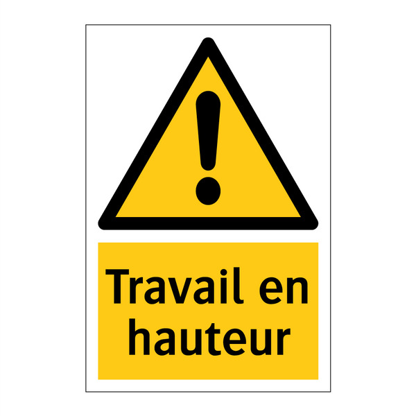 Travail en hauteur