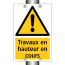 Travaux en hauteur en cours