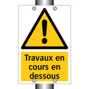 Travaux en cours en dessous