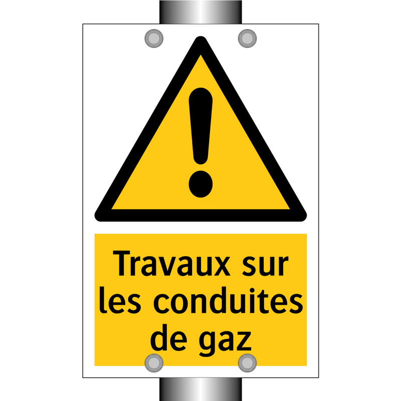Travaux sur les conduites de gaz