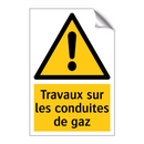 Travaux sur les conduites de gaz