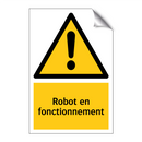 Robot en fonctionnement