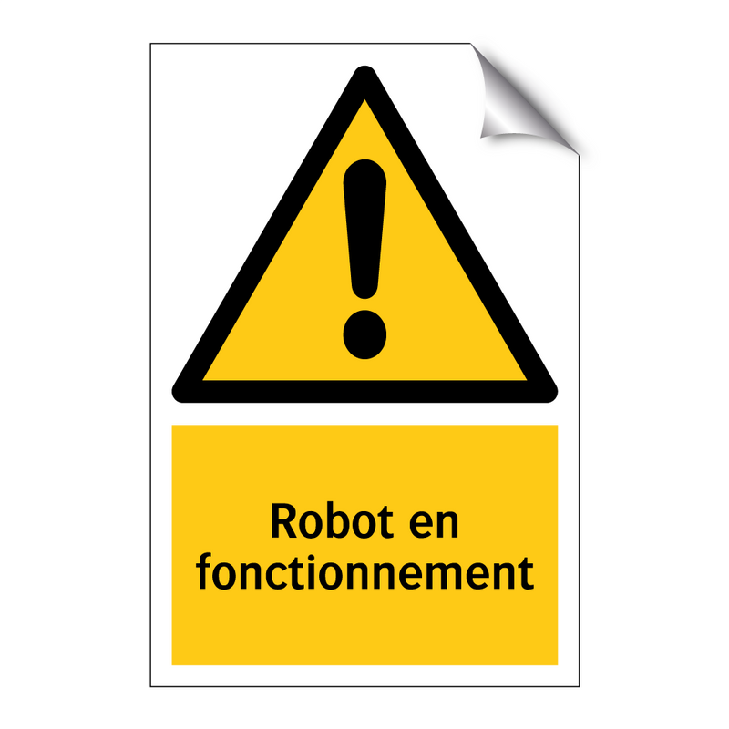 Robot en fonctionnement