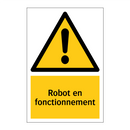 Robot en fonctionnement
