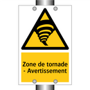 Zone de tornade - Avertissement