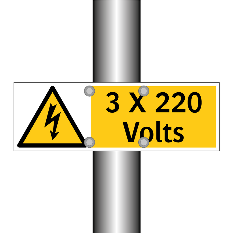 3 X 220 Volts