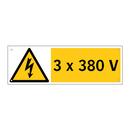 3 x 380 V