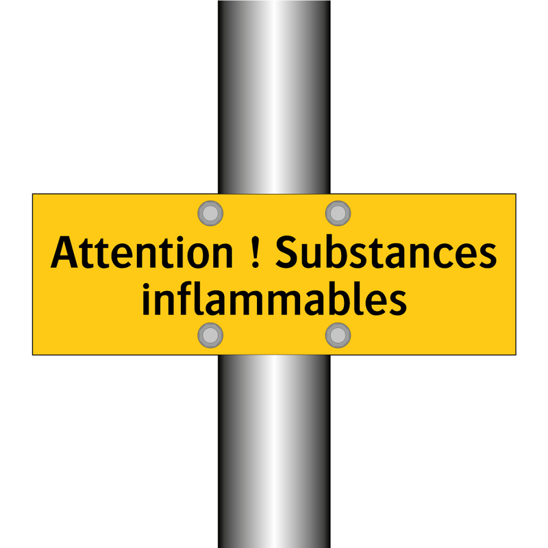 Attention ! Substances inflammables