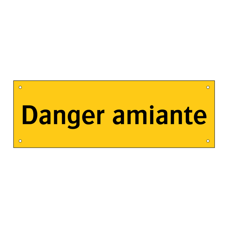 Danger amiante