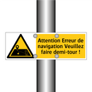 Attention Erreur de navigation Veuillez faire demi-tour !
