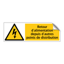 Retour d'alimentation depuis d'autres points de distribution