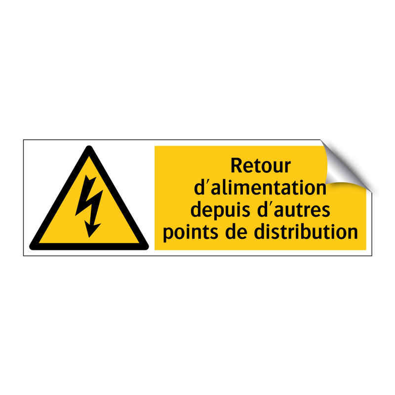 Retour d'alimentation depuis d'autres points de distribution