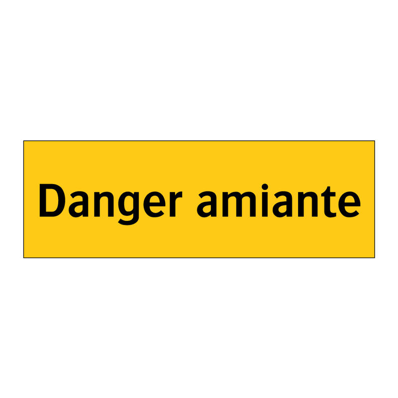 Danger amiante