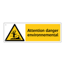 Attention danger environnemental