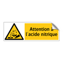 Attention à l'acide nitrique