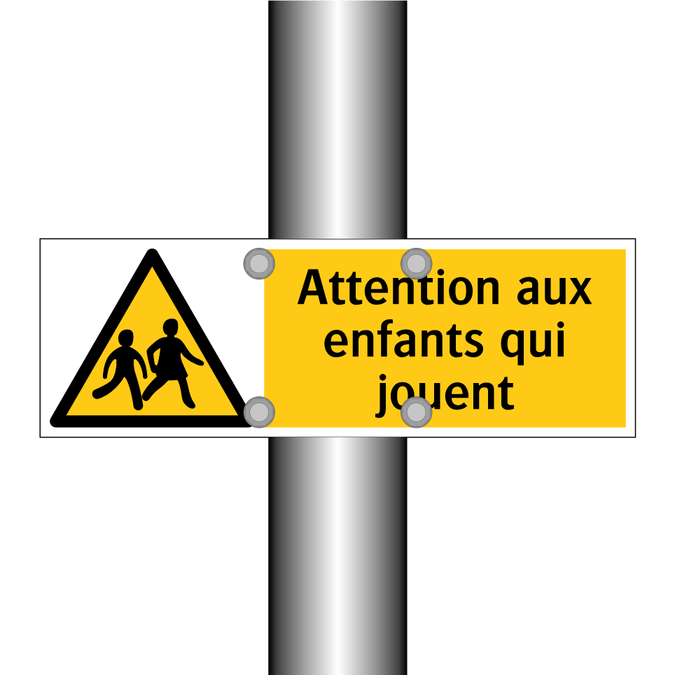 Attention aux enfants qui jouent