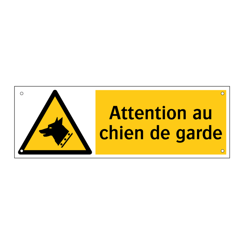 Attention au chien de garde